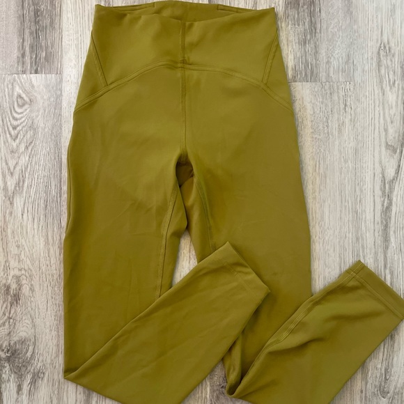 lululemon athletica Pants - Lululemon Instill High-Rise Tight 25" Auric Gold - Size 4